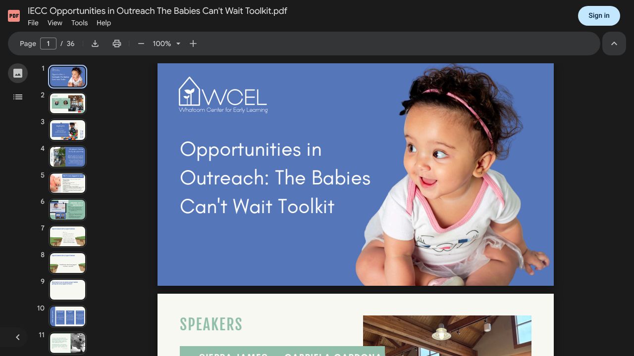 Infant and Early Childhood Conference 2026