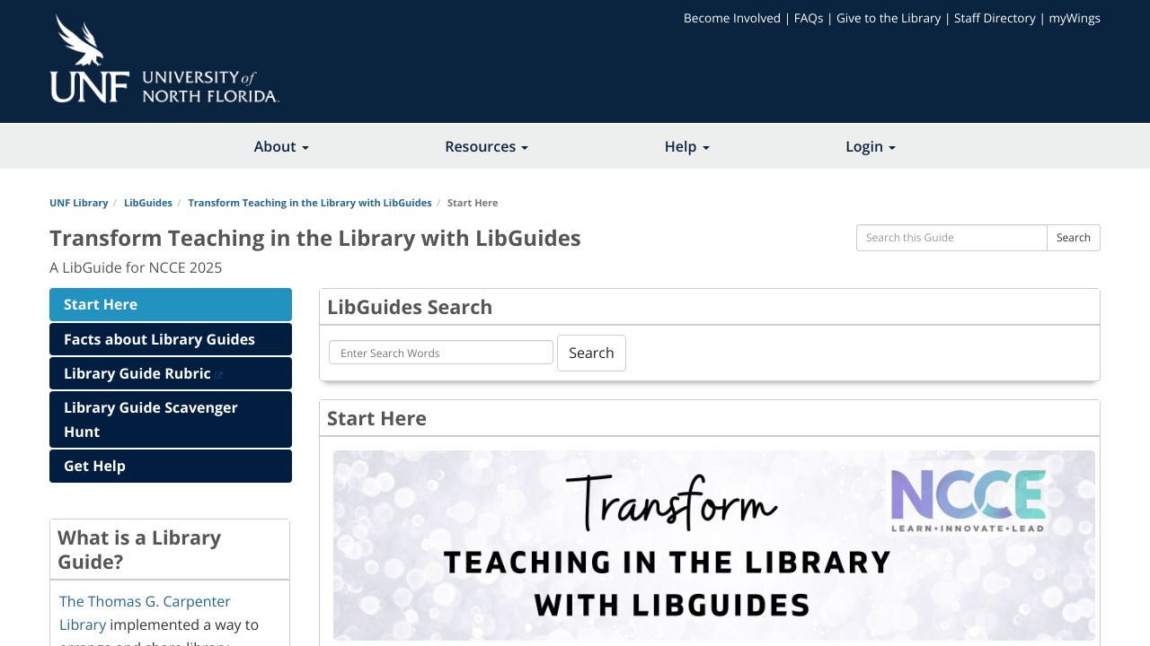 https://libguides.unf.edu/NCCE2025/StartHere